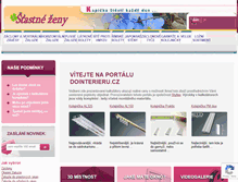Tablet Screenshot of obchod.stastnezeny.cz
